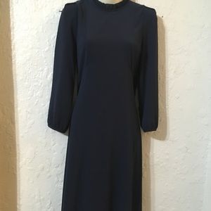 H & M navy vintage inspired‎ dress
